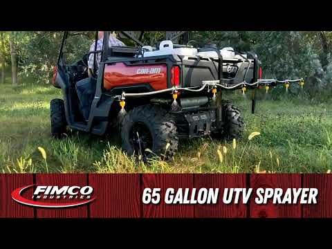 65-Gallon UTV Sprayers with Deluxe 7-Nozzle Folding Boom