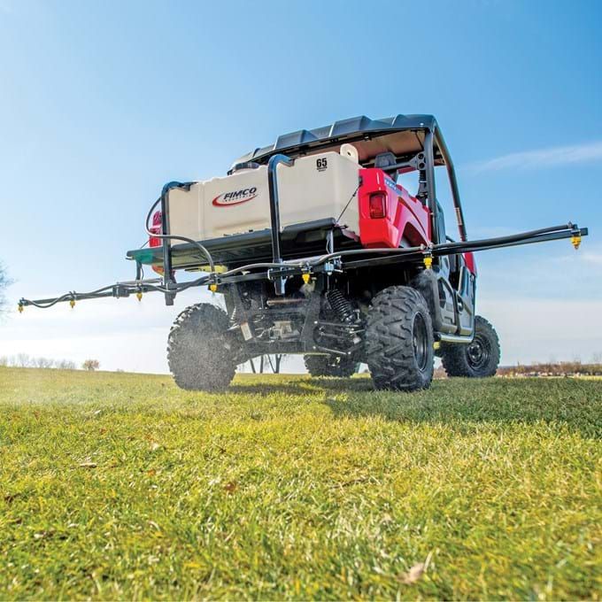 65-Gallon UTV Sprayers with Deluxe 7-Nozzle Folding Boom