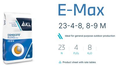 Osmocote® Blend E-Max 23-4-8, 8-9M Controlled Release Fertilizer