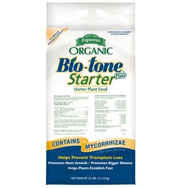 Espoma® Organic® Bio-tone® Starter Plus 4-3-3 Plant Food Plus Mycorrhizae