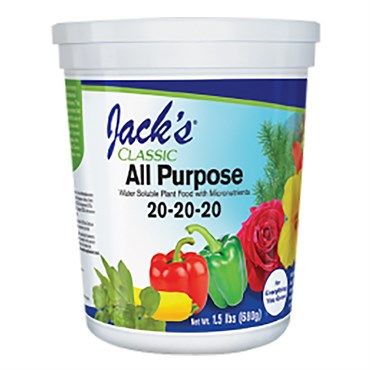Jack's Classic® All Purpose 20-20-20 Fertilizer