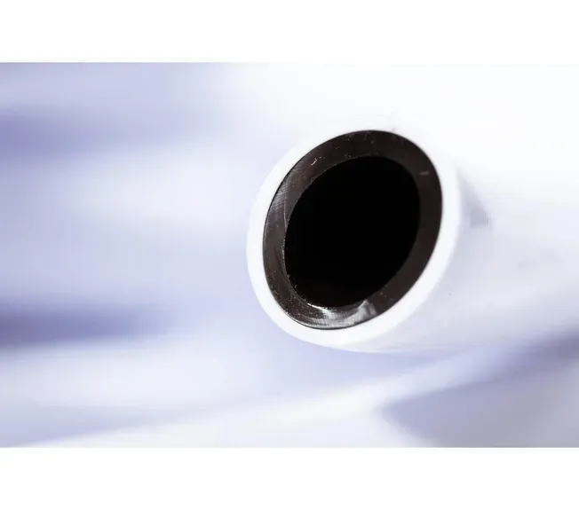 Active Aqua 3/4" ID White &amp; Black Tubing, 100'