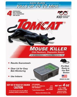 Tomcat® Mouse Killer III Disposable Bait Station