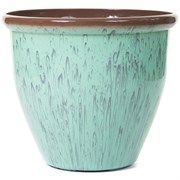 Sunshine Ceramica Running Glaze Lightweight Planter, 15"
