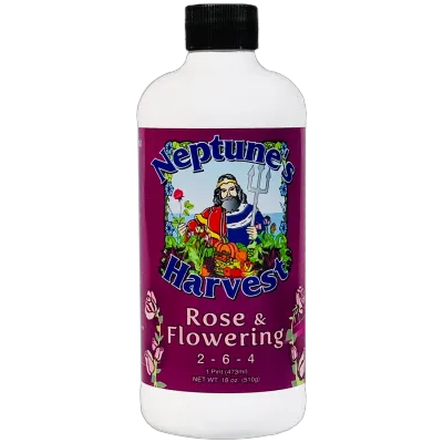Neptune's Harvest® Rose & Flowering Fertilizer 2-6-4 Neptune's Harvest® Rose & Flowering Fertilizer 2-6-4