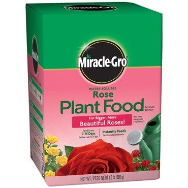 Miracle-Gro® Water Soluble Rose Plant Food