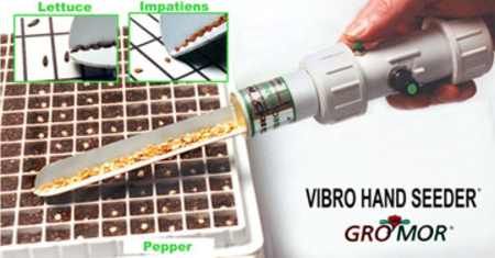 Gromor Vibro Battery Powered Hand Seeder