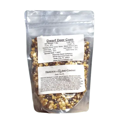 Glyphosate Tolerant Dwarf Corn Seed