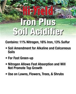 Hi-Yield® Iron Plus soil Acidifier 11-0-0
