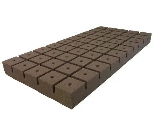 Oasis Rootcubes 1.5 in Medium Cubes (5015) 50/Sheet, Case of 20 Sheets