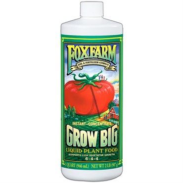 FoxFarm® Grow Big® Fertilizer 6-4-4 FoxFarm® Grow Big® Fertilizer 6-4-4