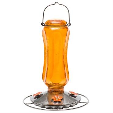 Perky-Pet® Carnival Glass Vintage Oriole Feeder Perky-Pet® Carnival Glass Vintage Oriole Feeder