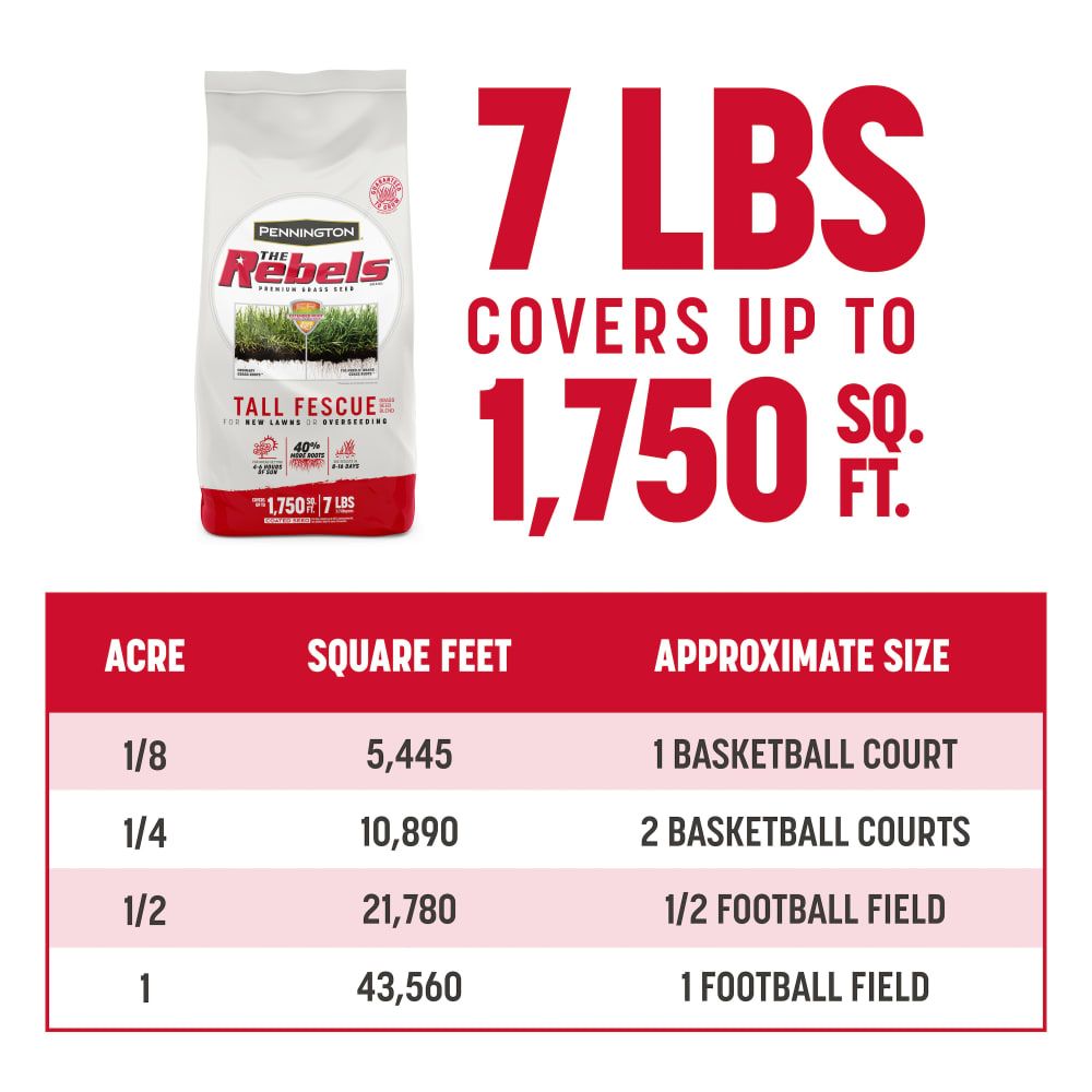 Pennington® The Rebels® Tall Fescue Grass Seed Blend