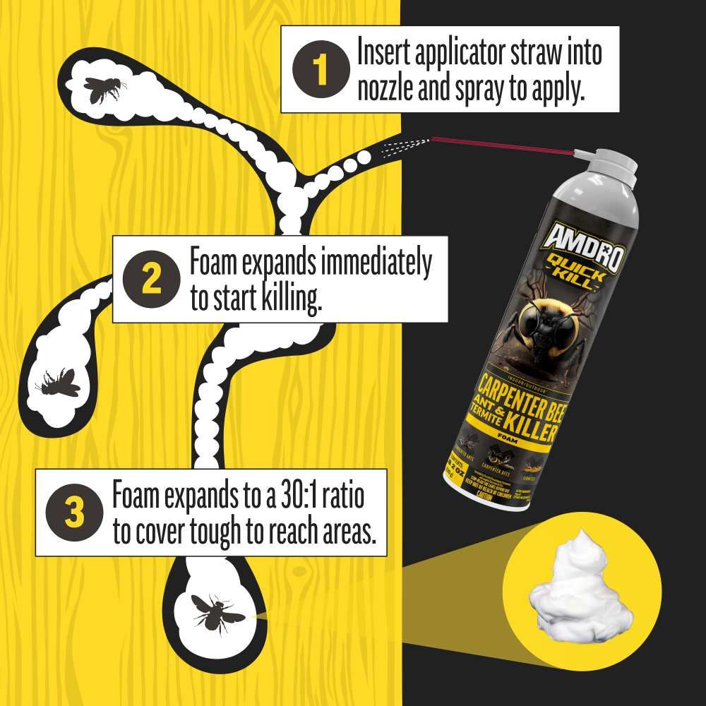 Amdro® Quick Kill Carpenter Bee Killer