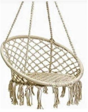 Primitive Planters® Macrame Swing Chair