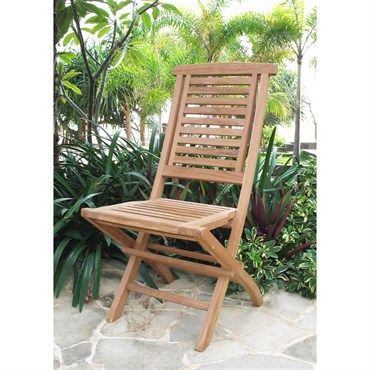 Gardener Select® Teak Folding Chairs