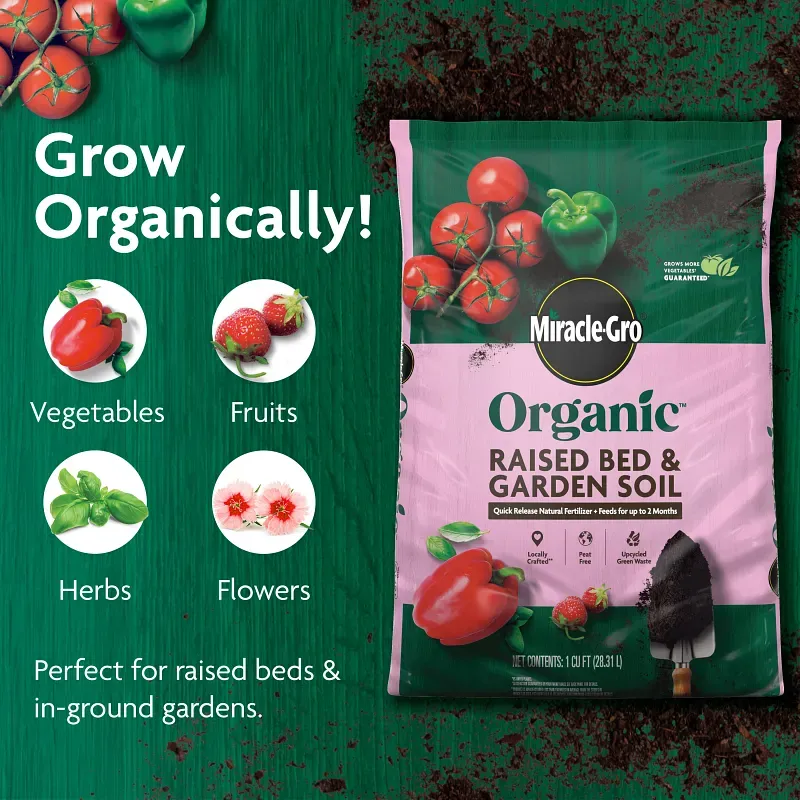 Miracle-Gro® Raised Bed &amp; Garden Soil
