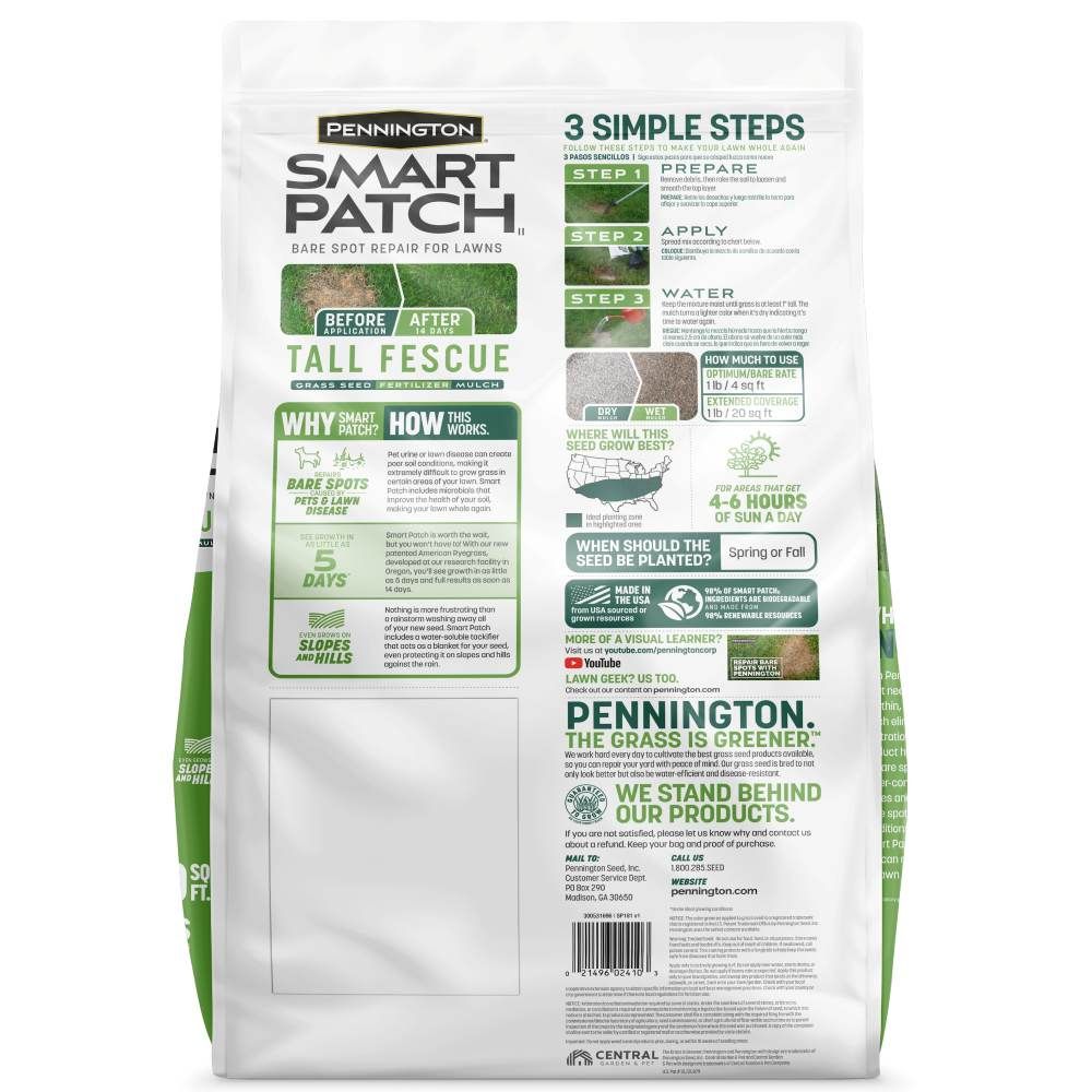 Pennington® Smart Patch Tall Fescue Mix