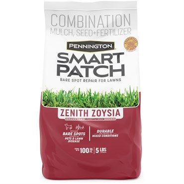 Pennington® Smart Patch Zenith Zoysia Grass Seed &amp; Mulch