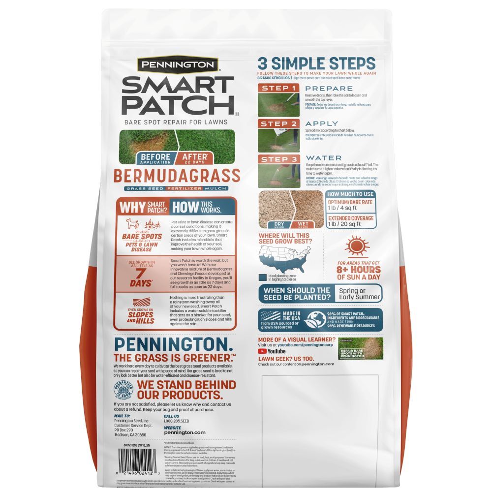 Pennington® Smart Patch Bermudagrass Mix