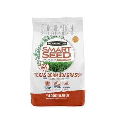 Pennington® Smart Seed® Texas Bermudagrass Grass Seed &amp; Fertilizer Mix