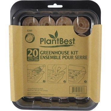 PlantBest™ Starting Pellet Greenhouse Kit