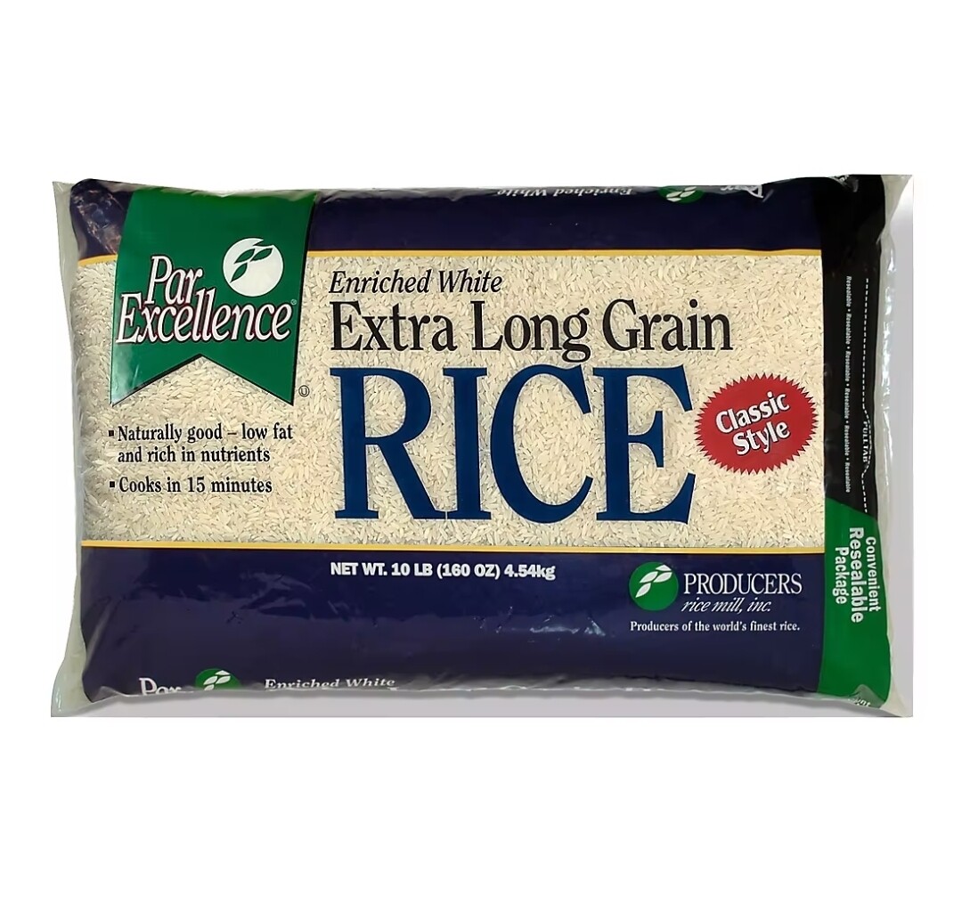 Producers Rice ParExcellence Premium Long Grain Rice, 10 lbs.