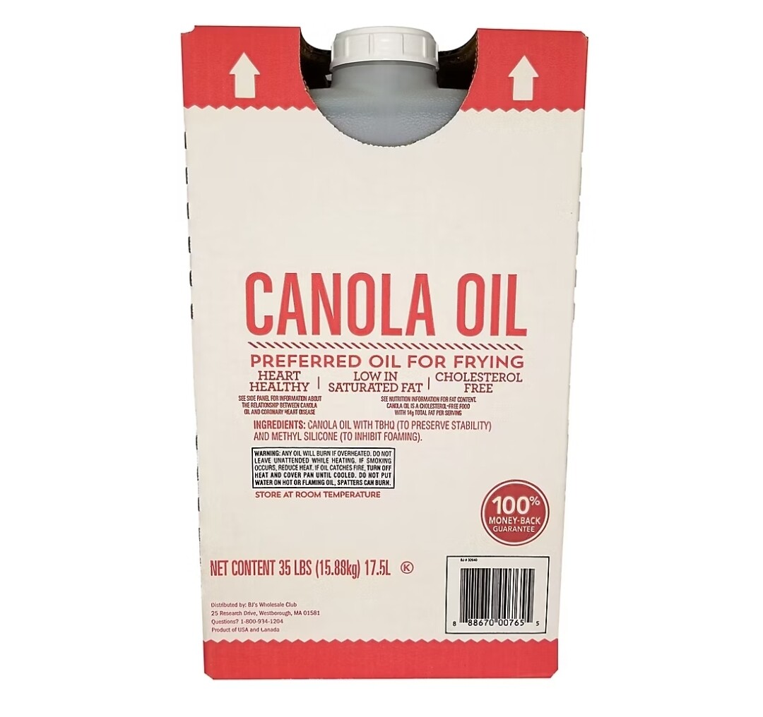 Wellsley Farms Canola Oil, 35 lbs