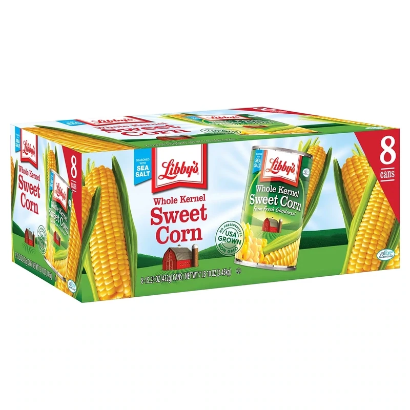 Libby&#39;s Whole Kernel Sweet Corn, 15.25 oz., 8 pk.