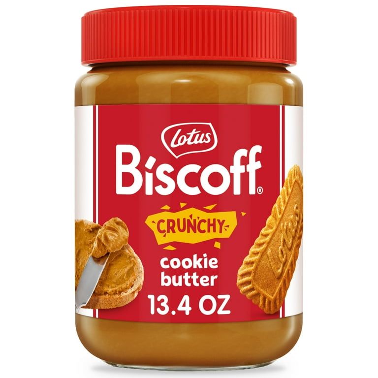 Lotus Biscoff Crunchy Cookie Butter, 13.4 oz