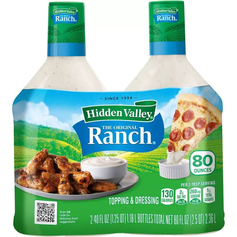 Hidden Valley Original Ranch Dressing, 40oz., 2pk.
