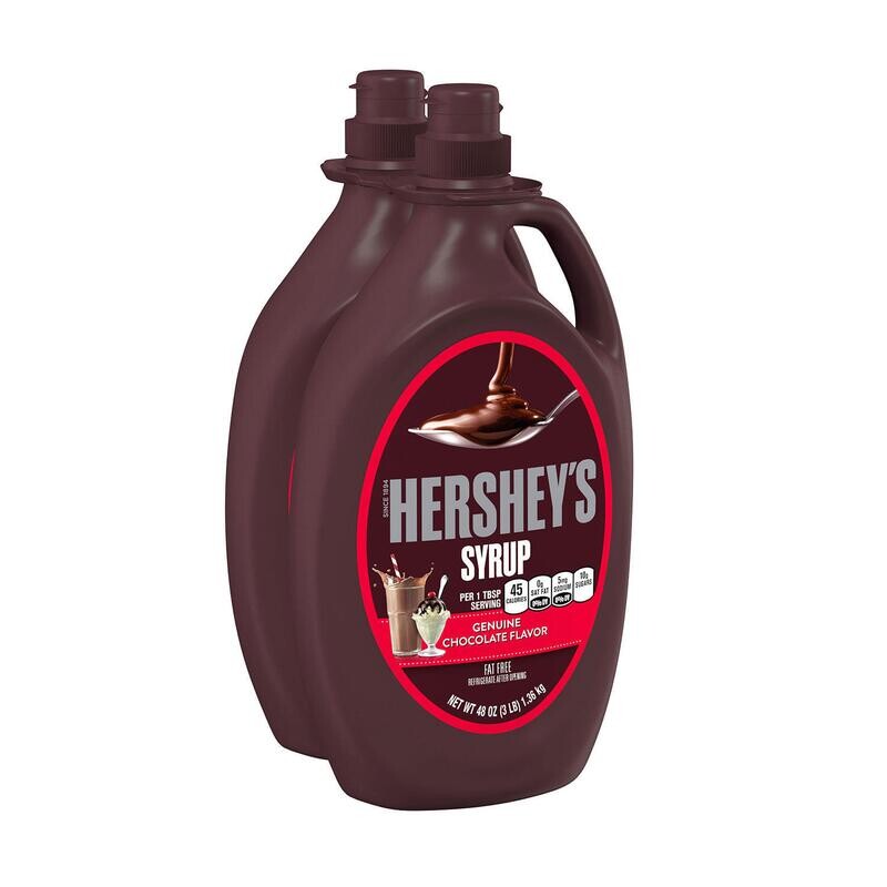 HERSHEY&#39;S Chocolate Syrup 48 oz., 2 pk.