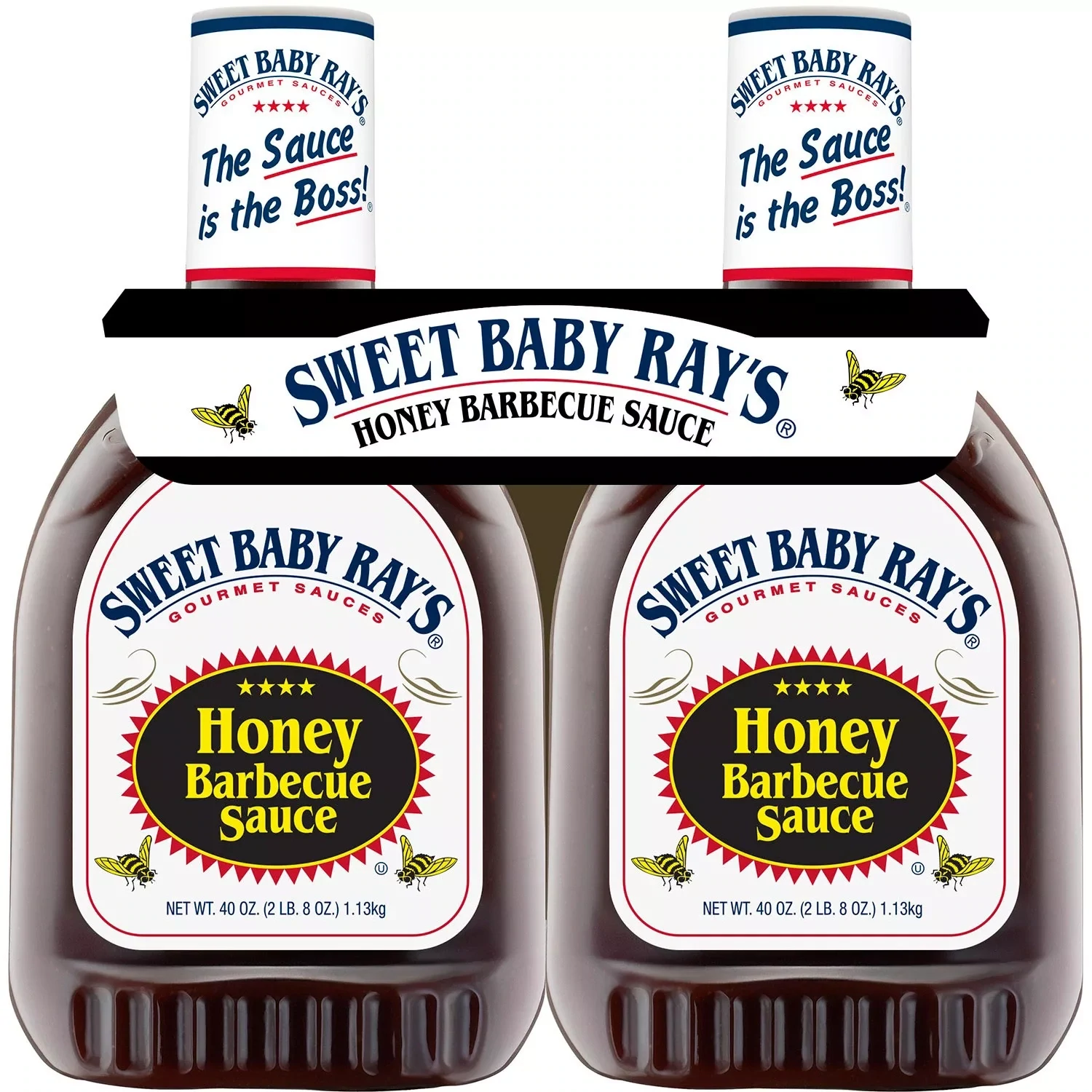 Sweet Baby Ray&#39;s Honey Barbecue Sauce 40 oz., 2 pk.