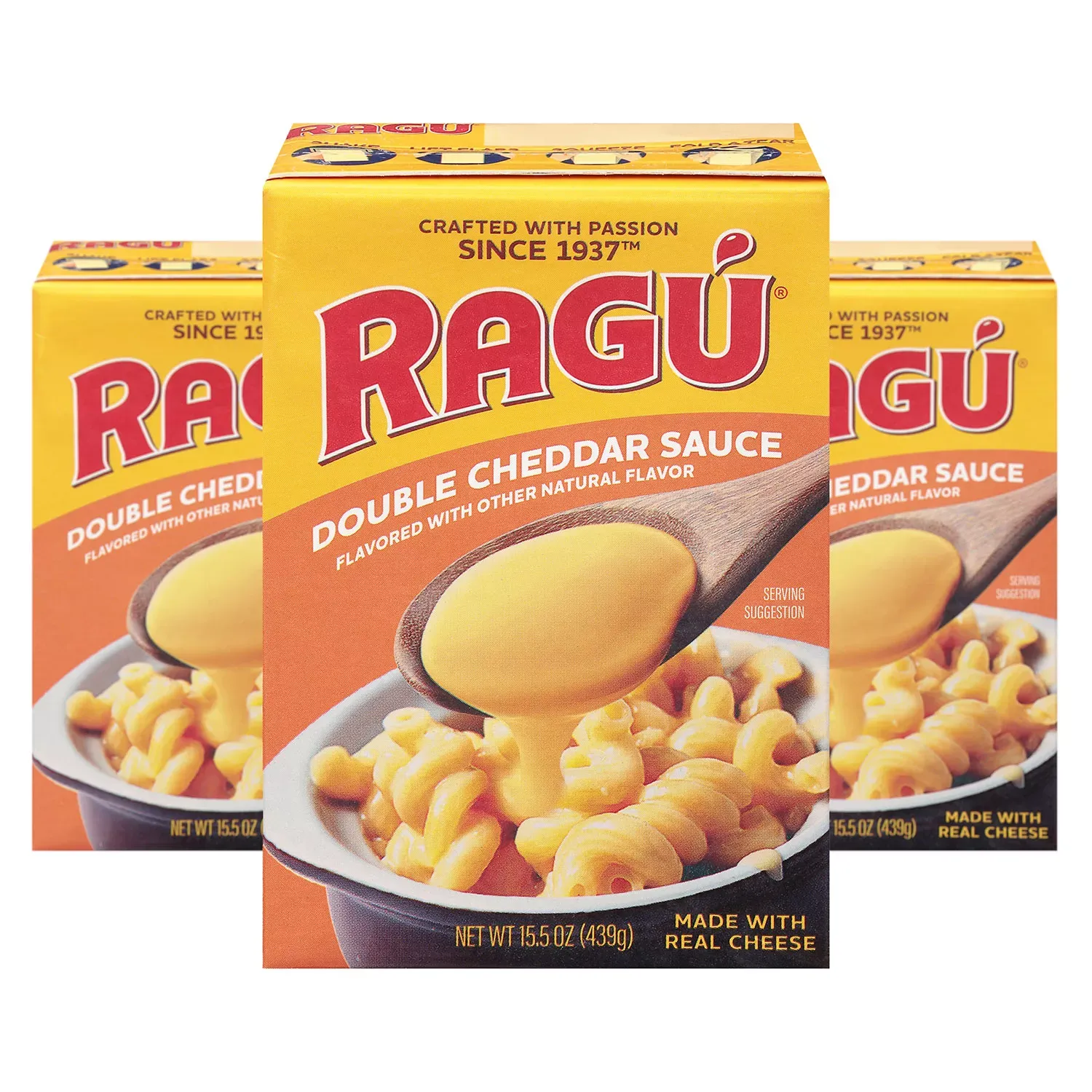 Ragu Double Cheddar Cheese Sauce (46.5oz., 3 pk.)