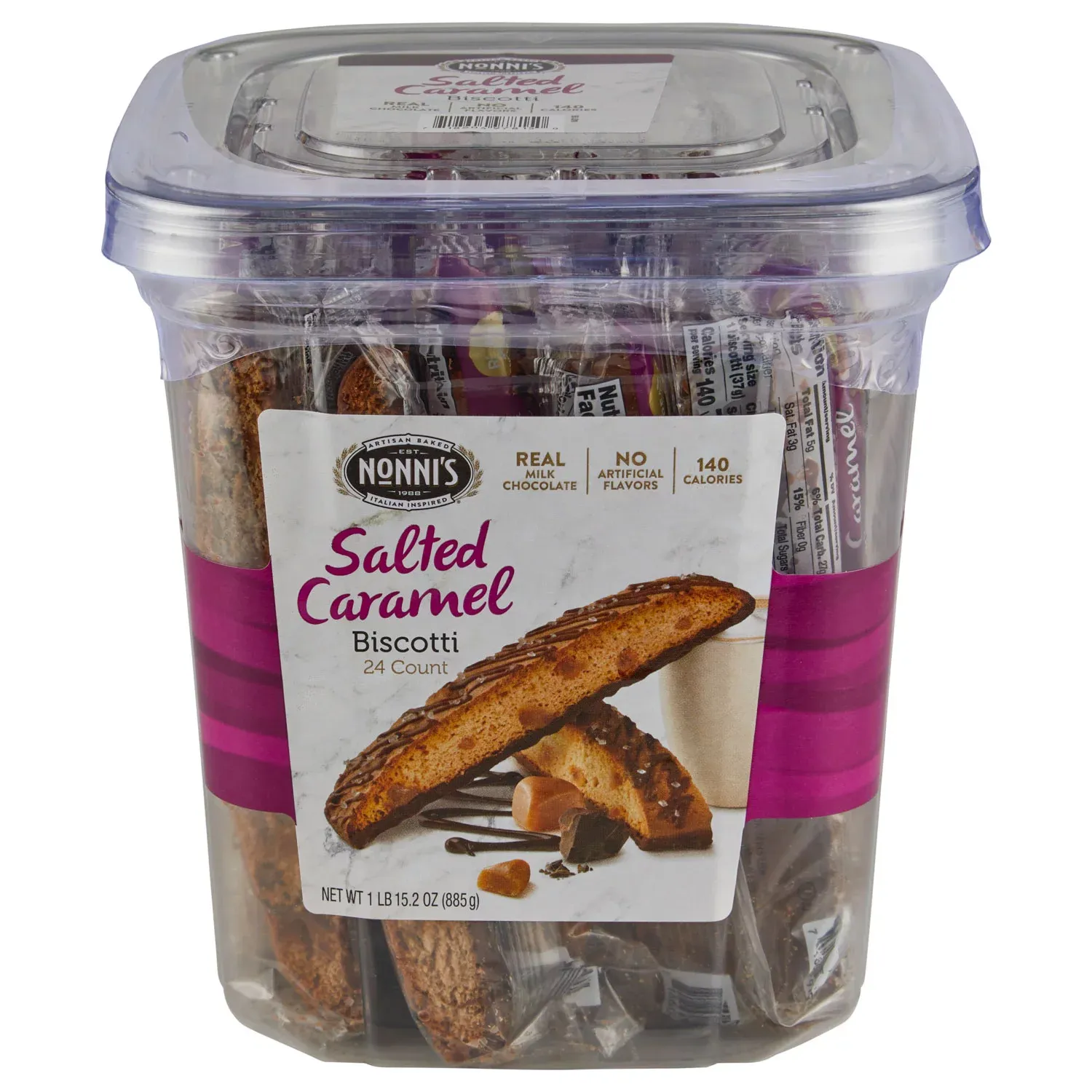 Nonni&#39;s Salted Caramel Biscotti 24 ct.