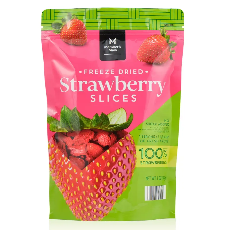 Member&#39;s Mark Freeze Dried Strawberry Slices 3 oz.