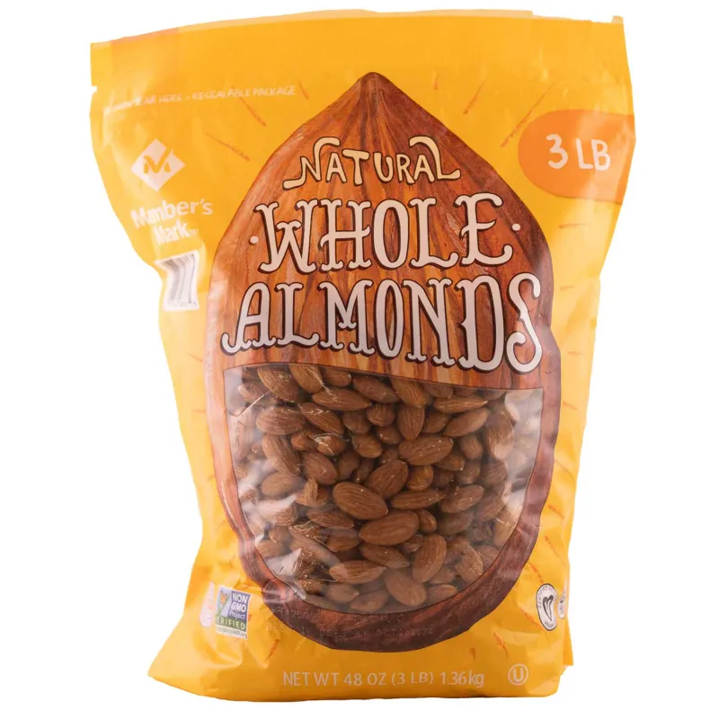 Member&#39;s Mark Natural Whole Almonds 3 lbs.