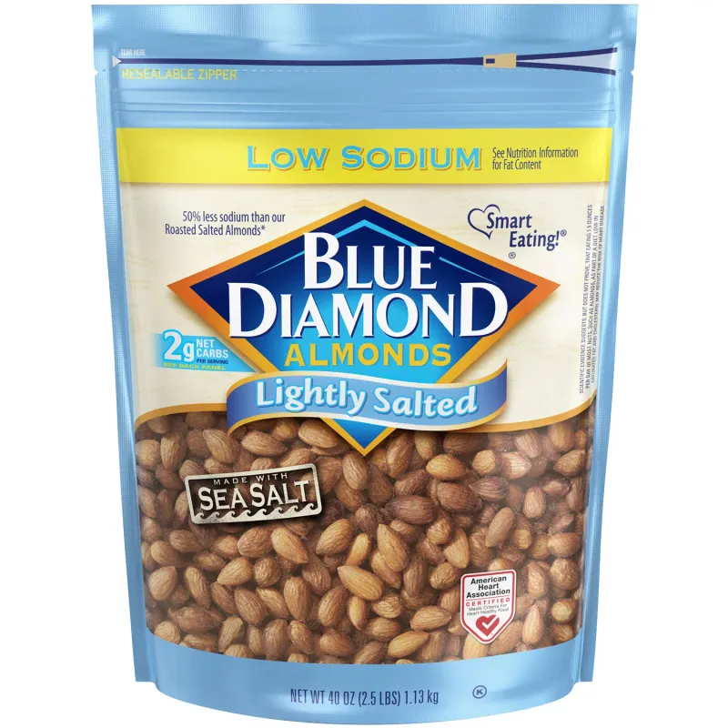 Blue Diamond Lightly Salted Whole Almonds 40 oz.
