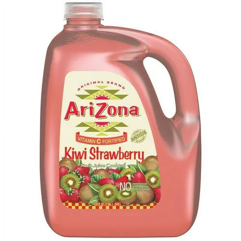 AriZona Kiwi Strawberry Fruit Juice Cocktail, 128 fl oz