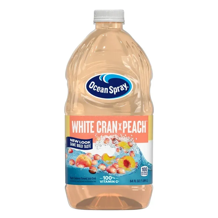 Ocean Spray® White Cran-Peach Juice Drink, 64 fl oz Bottle