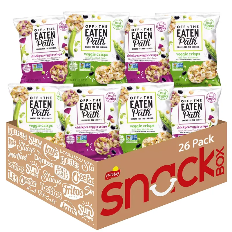 Off The Eaten Path Veggie Crisps Mix Flavor Variety Pack 1.25 oz., 26 ct.