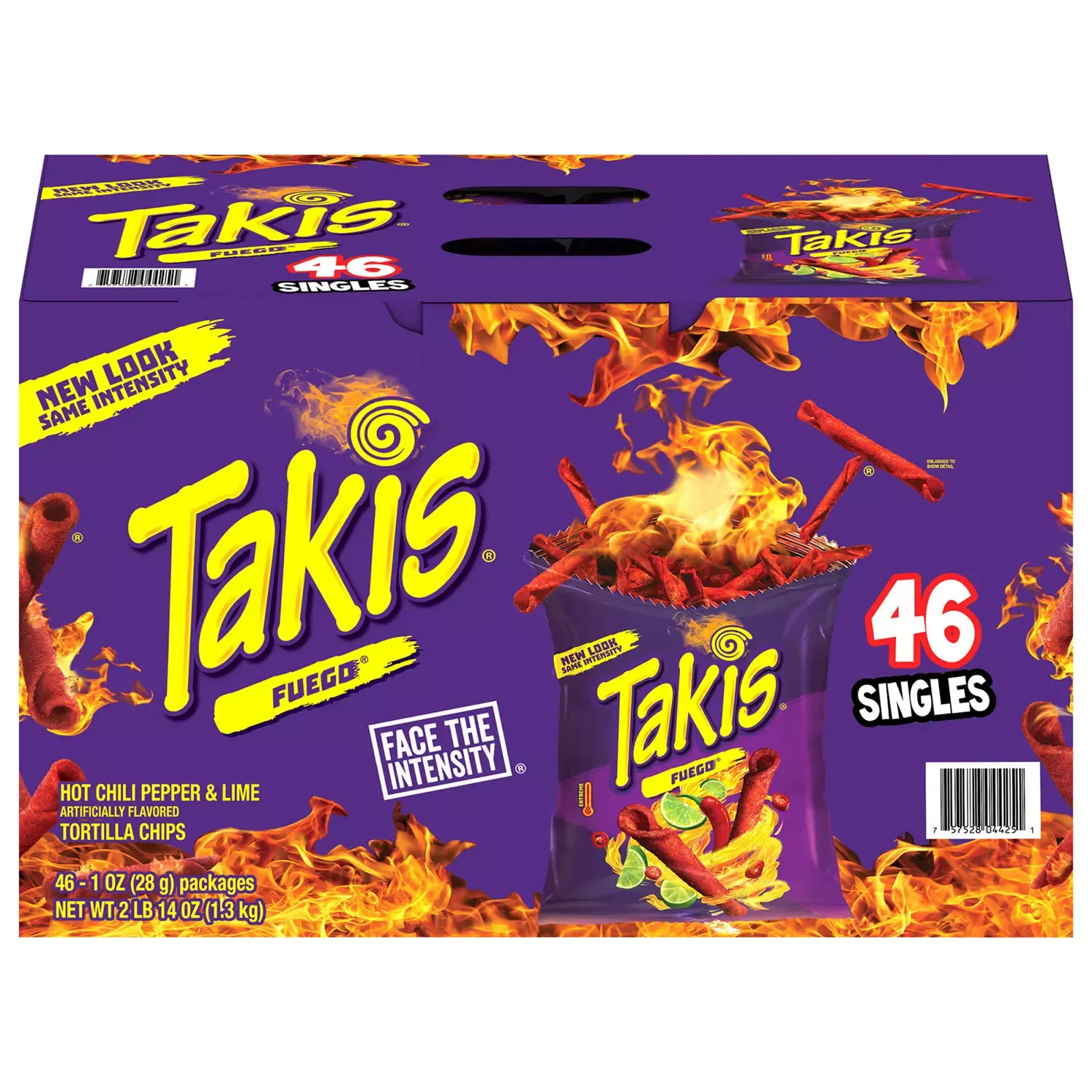 Takis Fuego Rolled Tortilla Chips, 1 oz., 46 pk.
