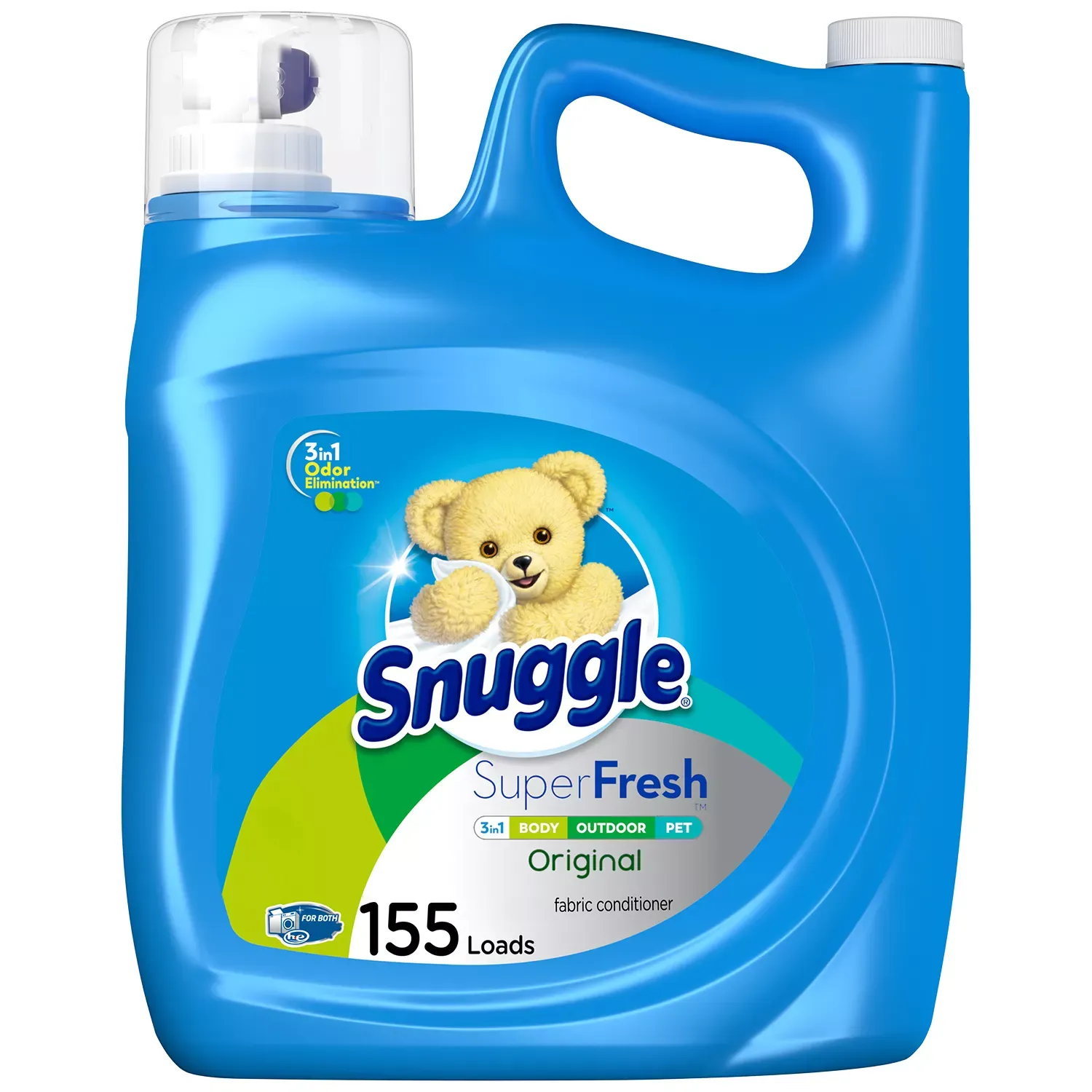 Snuggle Plus SuperFresh Liquid Fabric Softener 164 fl. oz., 155 loads