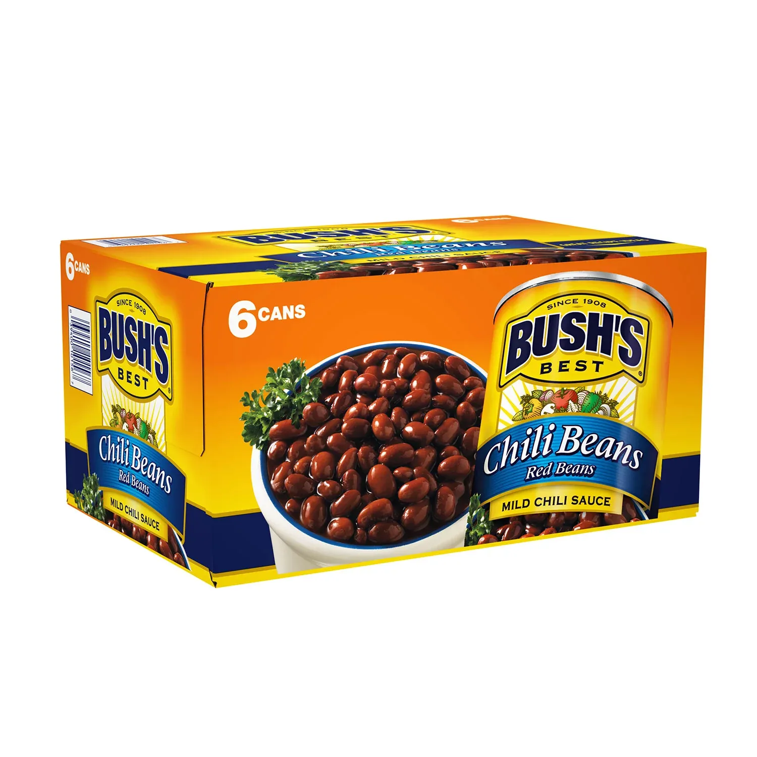 Bush&#39;s Mild Red Chili Beans 16 oz., 6 pk.