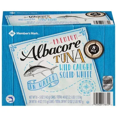 Member&#39;s Mark Solid White Albacore Tuna 5 oz., 8 pk.