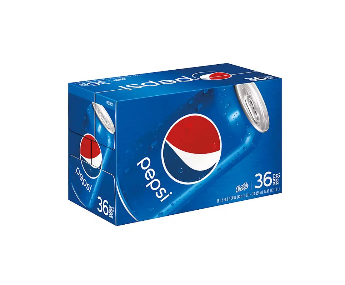 Pepsi Cola Cans, 36 ct./12 oz