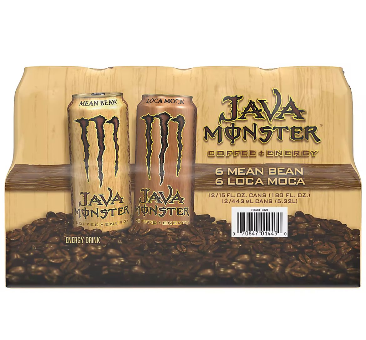 Java Monster Variety Pack, 12 ct./15 oz.