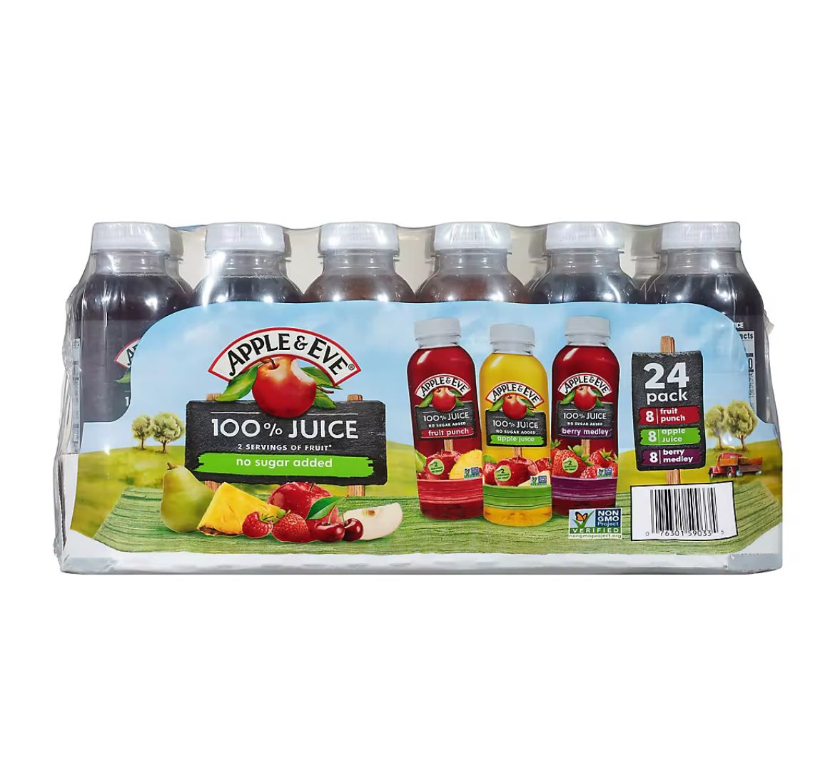 Apple &amp; Eve 100% Fruit Juice Variety Pack, 24 pk./10 oz.