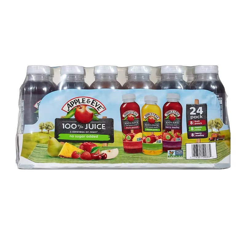 Apple &amp; Eve 100% Fruit Juice Variety Pack, 24 pk./10 oz.