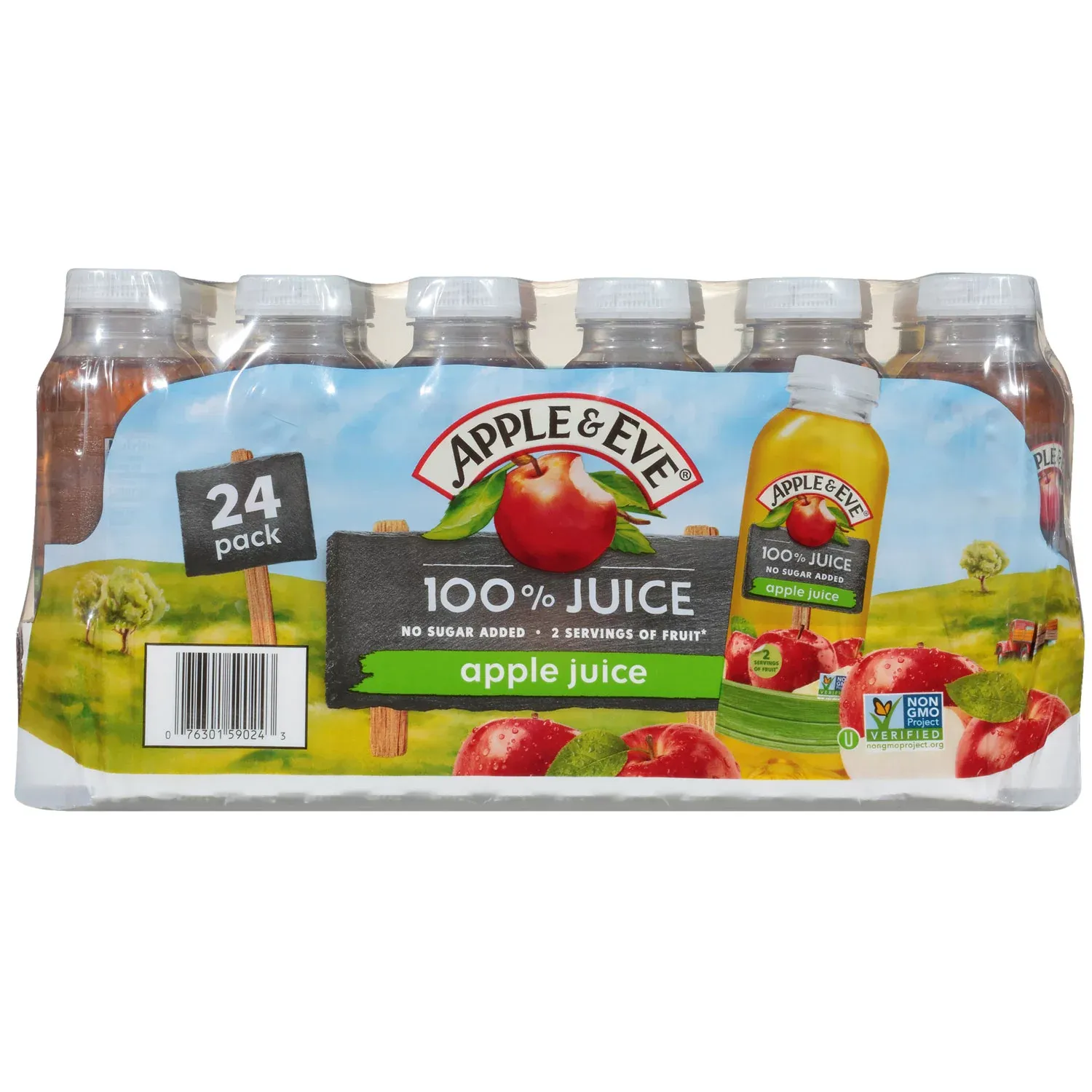 Apple &amp; Eve 100% Apple Juice 10 oz., 24 pk.